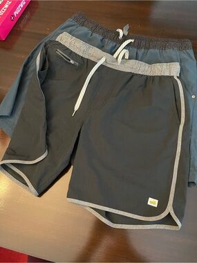 2 pair Asics Athletic Shorts